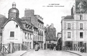 Pont de Brest. Carte postale Tesson (MTIL 111) voyagé 1907. Coll.YRG et AmR 44Z2124
