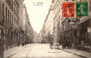 Rue d'Estrée. Carte postale Photo Ouest, Rennes 105 voyagé 1920. Coll. YRG