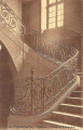 Escalier d'Honneur. Carte postale Editions Universitaires Tourte et Petitin, Levallois, écrite 1944. Coll. YRG