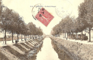 Le Mail Donges. Carte postale A.G. 71, voyagé 1907. Coll. YRG et AmR 44Z2569