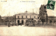 La Gare de l'Ouest. Warnet-Lefèvre (W.L. 112) vers 1903. Coll. YRG et AmR 44Z2279