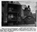 Un îlot de la rue de la Parcheminerie voué à disparaître, en 1935 (selon L'Ouest-Eclair du 15 novembre 1935)