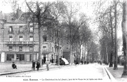 Le Boulevard de la Liberté, pris de la Place de la Halle aux Blés. E. Mary-Rousselière 1220, écrite 1915. Coll. YRG et AmR 44Z1911
