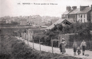 Nouveau Quartier de Villeneuve. Le Déley (ELD 163), voyagé 1915. Coll. YRG et AmR 44Z1265
