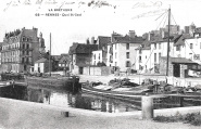 Quai St-Cast. Carte postale de Tesson (MTIL 65) voyagé 1906. Coll. YRG et AmR 44Z2079