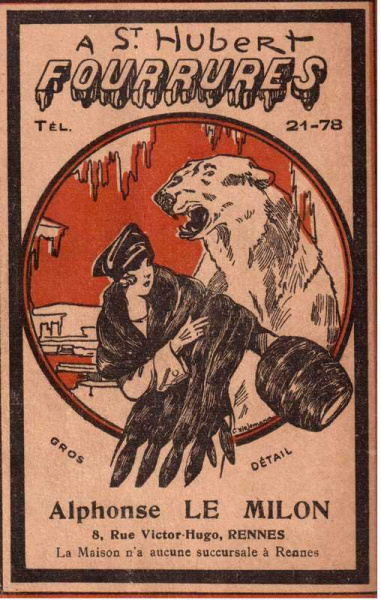 Fichier:Reclame pour magasin de fourrures 1934.jpeg