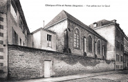 Clinique d'Ille et Rance (Sagesse). Vue prise sur le Quai. J. David phot., Vallois Succ., Levallois-Paris. Coll. YRG