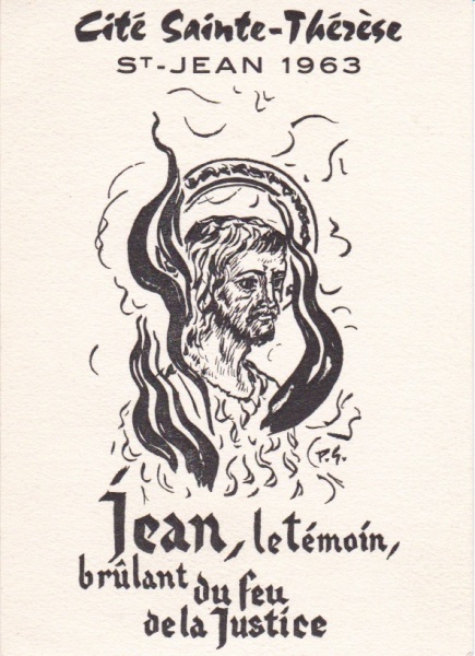 Fichier:Feu de la Saint Jean 1963 dessin de Pierre Gilles.jpg