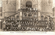 Le Pensionnat Saint-Etienne - Pélérinage à N.-D. de la Peinière (19 juin 1913). Mary-Rouselière. Coll. YRG et AmR 44Z0529