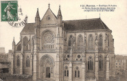 Basilique St Aubin en Notre Dame de Bonne-Nouvelle. Inaugurée le 24 et 26 mars 1904. E. Mary-Rousselière 1121. Coll. YRG et AmR 44Z1776