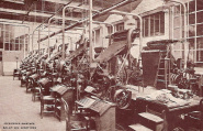 Salle des Linotypes. Voyagé 1932. Coll. YRG