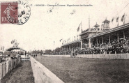 Champ de Course. Hippodrome des Gayeulles. Carte postale A.G. 57, voyagé 1909. Coll. YRG