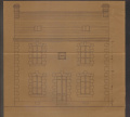 Plan d'une maison particulière actuellement située 28, rue Alphonse Guérin, 1902. Archives de Rennes.