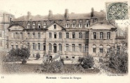 Caserne de Kergus. Carte postale Espinasse 13. Coll. YRG