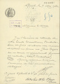 Lettre de Mr Bébin - Archives de Rennes, 762W30