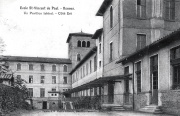 Ecole St-vincent de Paul. Un Pavillon latéral. Côté Est. Tourte et Petitin. Coll. particulière