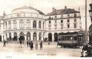 Le Théâtre. A.G. 4, voyagé 1904. Coll. YRG