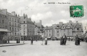 Place Sainte-Anne. Le déley (ELD 192), voyagé 1913. Coll. YRG et AmR 44Z1292