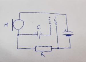 Schéma du circuit d'alimentation du micro charbon